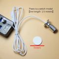 Led USB Spotlight 3W DC5V Jewelry Cabinet Showcase Counter Lamp Surface Mounted Ceiling Mini Spot Light Switch Interface Sticker. 