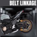 1:12 Honda CB650 CBR1000 Model Motorcycle Toys Metal Diecast Sound Light Shock Absorption Front Wheel Steering Mini Motorbikes.