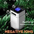 Smart Air Purifier Negative Ions Generator H12 HEPA Filter Purification Intelligent Desktop Air Purifier. 