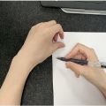 Mousepad Black Mouse Pad Long Speed Computer Mat Gaming Room Decors Big Mousepepad Table Cute Desk Accessory.