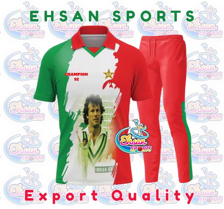 Imran Khan Cricket Fans Kit Support Pakistan Cricket Legend Authentic Sports Fan Gear