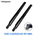 Wireless Antenna 2.4GHz/5GHz 6DBi RP-SMA Connector. 