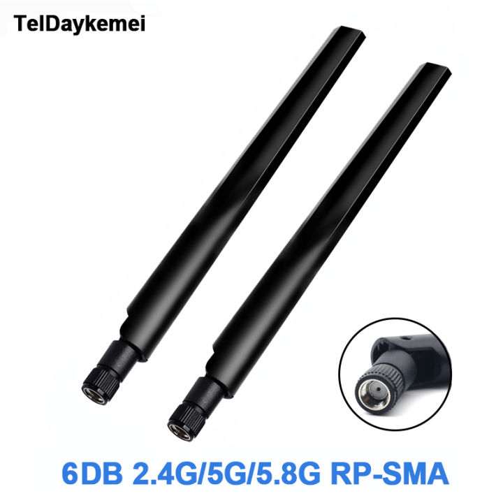 Wireless Antenna 2.4GHz/5GHz 6DBi RP-SMA Connector