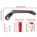 Universal Motorcycle CNC Aluminum Alloy Handlebar Brake Clutch Lever Hand Guard Protector Modification Accessories Handguard.