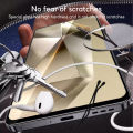 TBTIC For Samsung S24 Ultra Plus Screen Protector HD Privacy Tempered Glass Full Coverage Support Unlock Fingerprint 9H Hardness. 