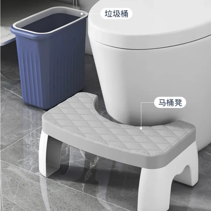 Wc Stool 1pc Elderly chair step toilet foot walk wc stool Bathroom Toilet Wheel ...