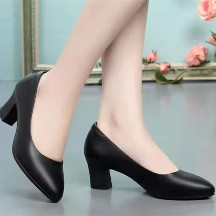 Women%20Cute%20Sweet%20Comfort%20Spring%20&%20Summer%20Office%20Bow%20Tie%20High%20Heel%20Shoes%20Lady%20Classic%20Hotel%20Work%20Black%20Pumps%20Zapatos%20Mujer%20B38%20-%20Image%205