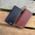 Binfa Long Branded Imported Wallet For Men’s Business PU Leather Trifold Wallet Credit Cards Holder With Zip Pocket. 