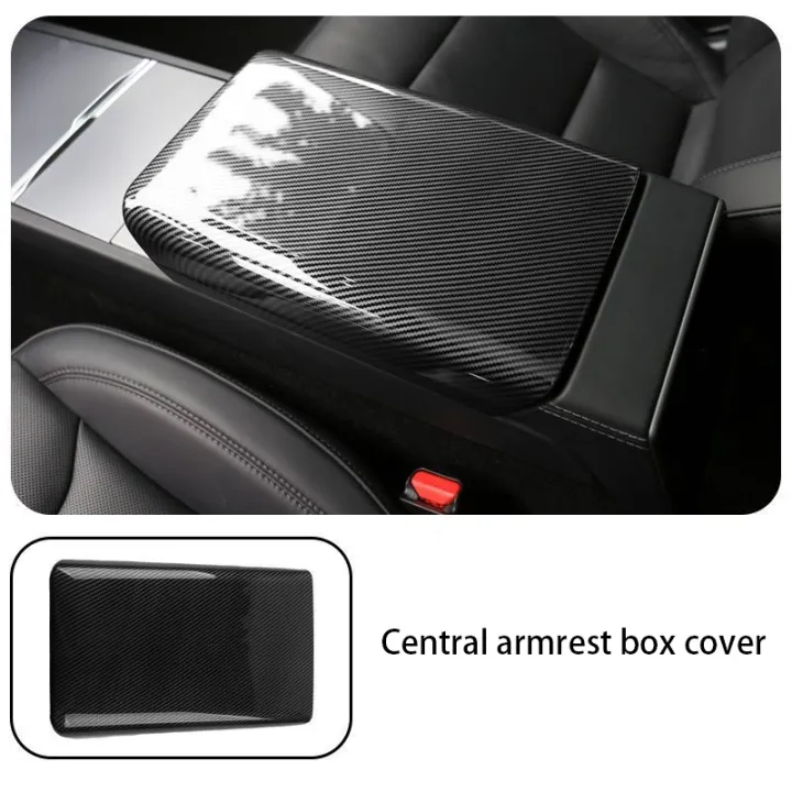For%20Tesla%20Model%20Y%20Juniper%202025%20Model%203%20Highland%20Carbon%20Fiber%20ABS%20Case%20Center%20Console%20Arm%20Rest%20Lid%20Central%20Armrest%20Box%20Pad%20Cover%20-%20Image%202