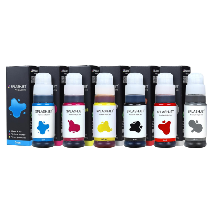 Splashjet 73 6-Color Full Set Ink for Canon G570, G670 Printers ...