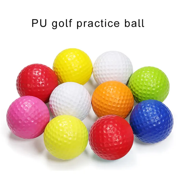 10pcs%20PU%20Foam%20Solid%20Sponge%20Soft%20Indoor%20Golf%20Practice%20Ball%204.2cm%20Children's%20Stress%20Relief%20Kneading%20Toy%20Golf%20Contact%20Accessories%20-%20Image%206