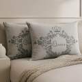 Pillow Covers Pack of 2 – Size 20x30 Inch – Pure Cotton Export Quality – Envelope Style with 4-Inch Flap – Skin & Hair Friendly – Home Décor Pillowcases – By Bistore. 
