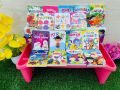 Jhilmil knowledge box,jhilmil 12 piece book and table for kids, learning game books for kids. 