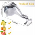 Aluminium Manual Juicer Machine | Fruit Press | Juice Extractor | Hand Squeezer | Citrus Presser. 