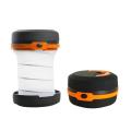 Portable Telescopic Foldable LED Camping Light - Emergency Night Tent Light with AA Battery Compatible (Batteries Not Included). 