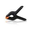 Background: Moin canvas paper screen clip, Croma key, heavy-duty plastic Iron clip, 6 pieces, 3 inches. 