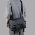 New Men's Casual Crossbody Bag Large Capacity  Storage Lightweight Oxford Shoulder Bag Fashionable Daily Travel Messenger Bag. 