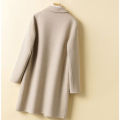 2024 New Winter Women Fashion Comfortable Woolen Coat Lady Chic Versatile Solid Color Outside Daily Thermal Fleece Coat Jackets.