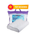 APEX FOAM Orthopedic Contour Pillow 20"X13.5" - Imported Fabric. 