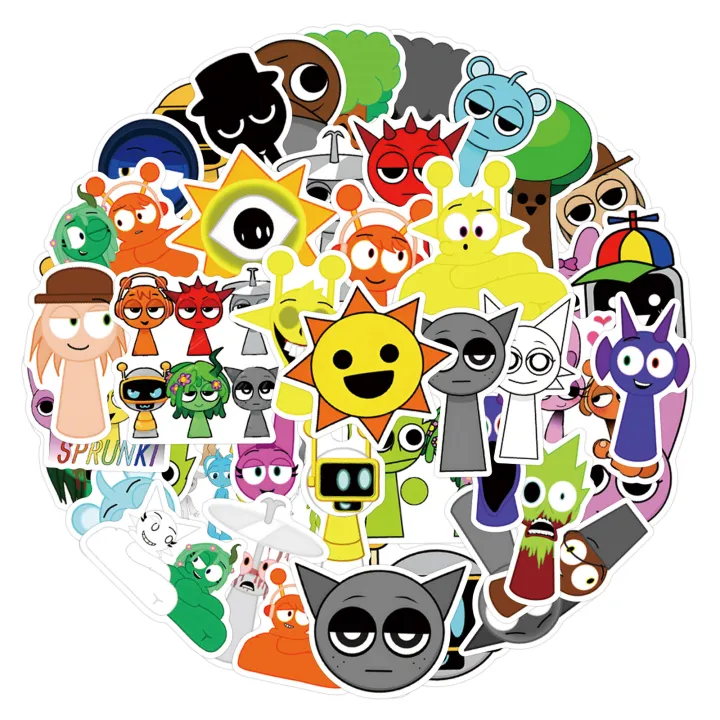 55Pcs%20Incredibox%20Sprunki%20Stickers%20Sprunki%20DIY%20Stickers%20Scrapbooking%20Phone%20Luggage%20Skateboard%20Waterproof%20Decals%20-%20Image%202