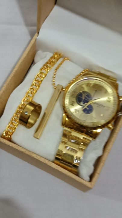 New%20Fashion%20Luxury%20Sun%20Moon%20Star%20Diamond%20%20Men's%20Quartz%20Watch+Braclete%20%20-Mens%20Steel%20Band%20Watch%20+Chain%20Braclete+3D%20Bar%20Stick%20Locket%20+Ring%20%20-High%20Quality%20Golden%20In%20%20Random%20Dail%20With%20Stainless%20steel%20Straps%20Casual%20Watch+Chain%20Braclets+Nacklace+Ring%20%20For%20men%20-%20Image%205