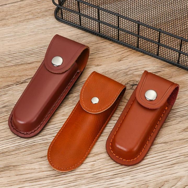 High%20Quality%20Leather%20Sheath%20Holder%20Knife%20Sheath%20Holster%20Camp%20Outdoor%20Carry%20Belt%20Loop%20Case%20Fold%20Knife%20Tool%20Flashlight%20Case%20-%20Image%203