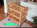 Tea Trolly / Tea Trolley / Wooden Trolly/ Glass Trolly. 