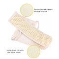 Natural Soft Exfoliating Loofah Bath Shower Unisex Massage Spa Sc Sponge Back Strap Body Skin Health Cleaning Tool. 