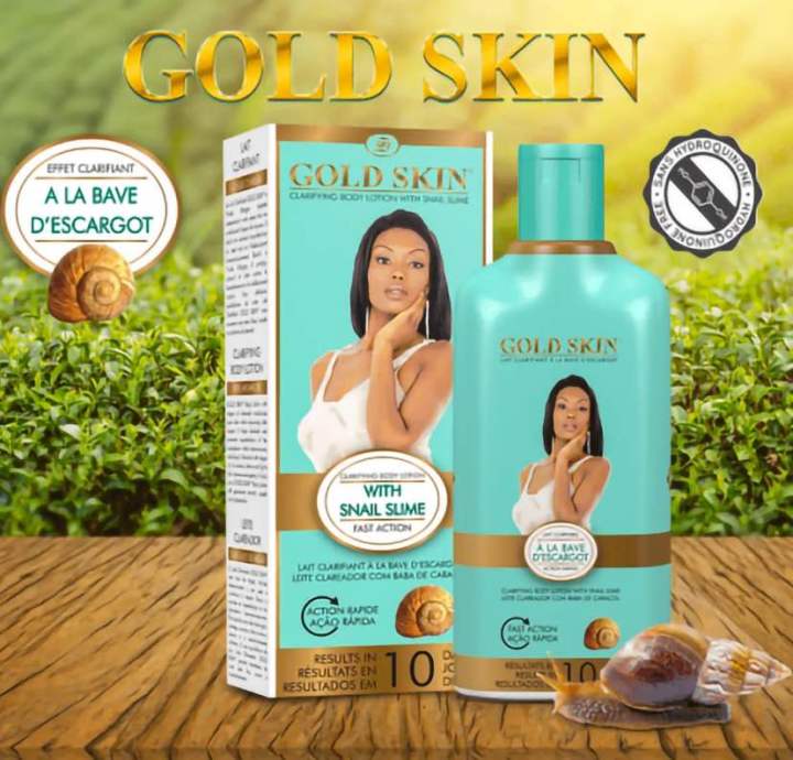 GOLD SKIN Clarifying Body Lotion with snail slime 250ml