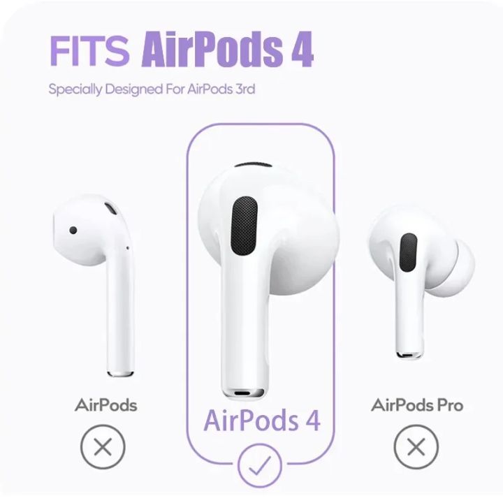 3/1Pairs%20Silicone%20Eartips%20Earhooks%20for%20%20AirPods%204,%20Soft%20Anti-Lost%20Anti-Drop%20Earbuds%20Tips%20Replacement%20-%20Image%205