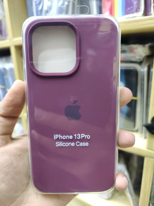 Iphone%2013%20pro%20Official%20Sillicone%20Case%20with%20LOGO%20Premium%20Feel%20Precise%20Cutouts%20Sleek%20Design.%20Shock%20Proof%20100%25%20Best%20Quality.%20-%20Image%208