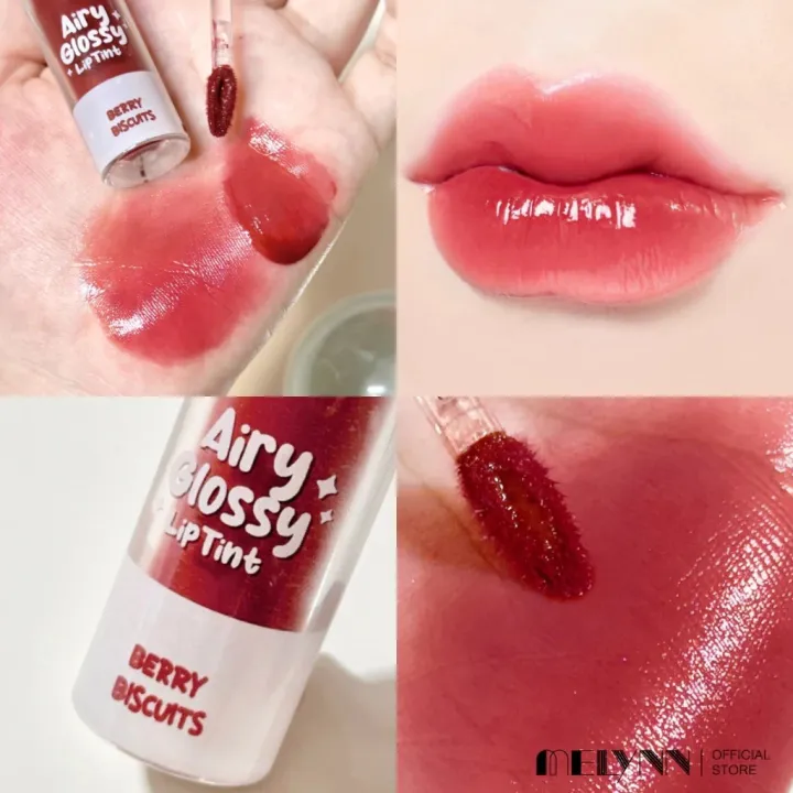 Melynn%20Airy%20Glossy%20Lip%20Tint%203.5g%20Melynn%20Airy%20Glossy%20Lip%20Tint%2001%20Juicy%20Gummi%203.5g%20-%20Image%205