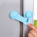 Self-Adhesive Fridge Lock Latchs System for Home Refrigerator Lock Fridge Freezer Door Locks Kids Baby Safety Child Cabinet Lock. 