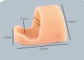 2Pcs Toe Straightener Thumb Valgus Protector Silicone Gel Foot Fingers Bunion Adjuster Feet Pads Foot Care Tool. 
