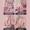 Round Massager Roller for Waist Abdominal Muscles Ring Leg Clip Stovepipe To Clear The Meridian Portable Cellulite Massage Tools. 
