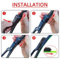 1/2/3/4/6PCS Car Wiper For Opel Astra J GTC 2009-2015 Front Rear Wiper Blades Brushes Cutter Auto Accessories 2013 2014 2015.