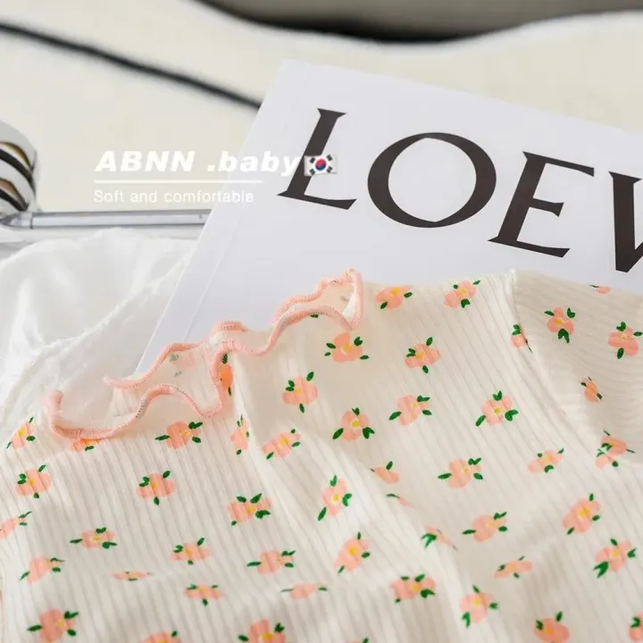Korean-Inspired%20Baby%20Pajamas%20-%20Minimalist%20Dot%20Print%20PJ%20Set,%20Organic%20Cotton%20Summer%20Sleepwear%20for%20Infant%20Girls%20-%20Image%206