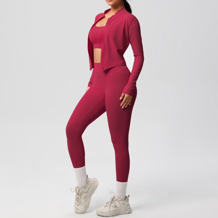 3pcs%20Sportswear%20Yoga%20Set%20Gym%20Sports%20Bra%20Zipper%20Jacket%20Leggings%20Clothes%20Sportswear%20Yoga%20Suits%20For%20Women%20Fitness%20Set%20Tracksuit%20-%20Image%205