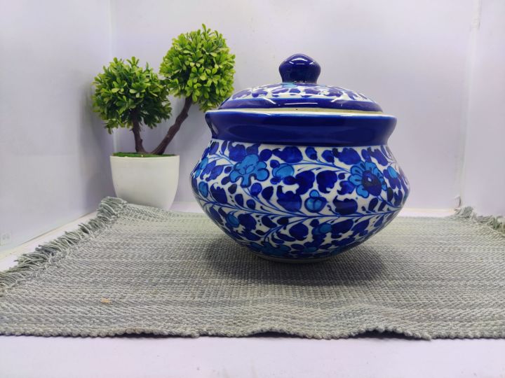 Multani Blue Pottery Handi