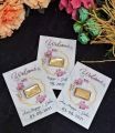 12 chocolate favours coutmozied for nikkah wedding and parties digtial  card for kids parents by flower power. 
