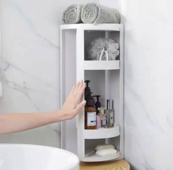Multipurpose%20Corner%20cabinet%20Plastic%20360%C2%B0%20rotating/%20Kitchen%20Corner%20/%20Bathroom%20Corner%20/%20Washroom%20accessories%20-%20Image%202