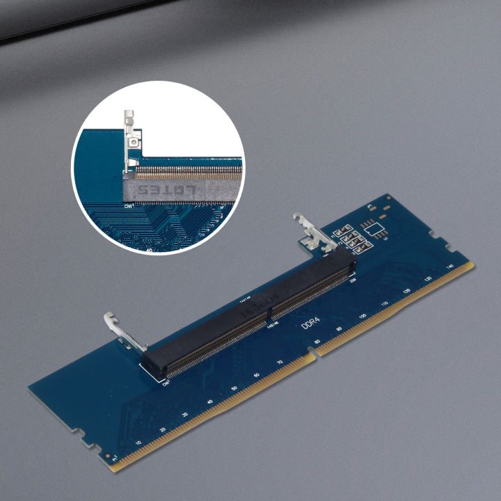 Desktop Computer Adapter Cards Laptop DDR4 SODIMM To Desktop DIMM Memory RAM Connector Cards Converter ...
