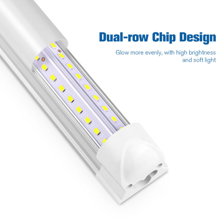 Super%20Bright%201.64FT/50CM%20T8%20LED%20Tube%20Light%20Aluminum%20Alloy%20Shell%20Fluorescent%20Bar%20Lamp%2025W%20AC220V%20110V%20For%20Warehouse%20Wall%20Ceiling%20-%20Image%205