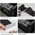 PU Self-Adhesive Lychee Patch Artificial Synthetic Leather Large Size PU Sofa Hole Repair Car Label Decoration.