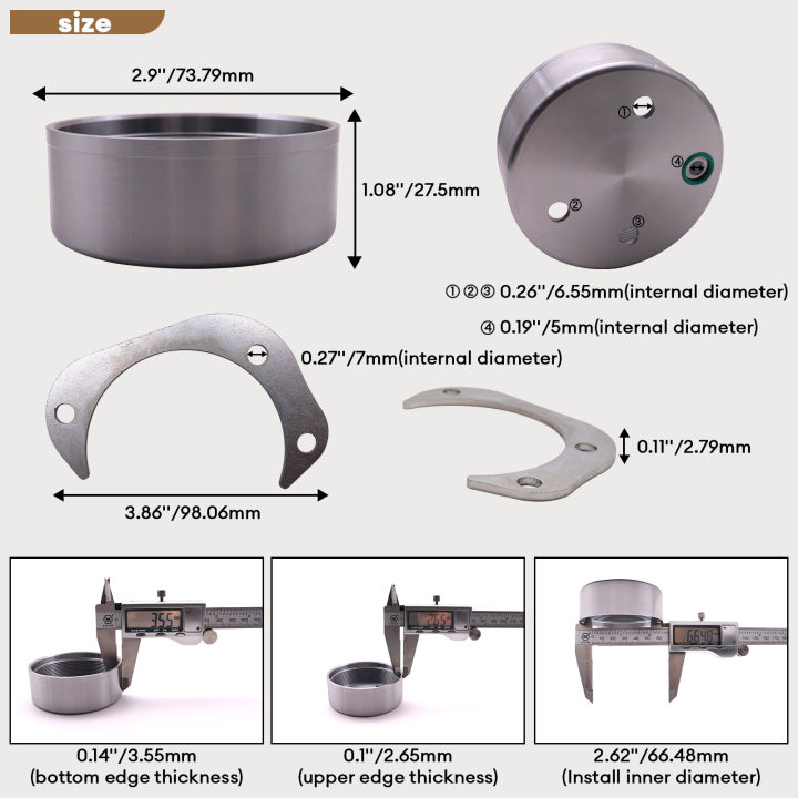 TRANSPEED%20DQ200%200AM%20Automatic%20Transmission%20Aluminum%20Improve%20Piston%20Housing%20Base%20Shim%20Pad%20DSG%207%20Speed%20For%20VW%20AUDI%20SEAT%20SKODA%20-%20Image%207