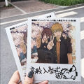 2pcs/Set Anime Cards Theatrical Version Reze Denji Small Card Photo Cards Postcard Bookmark Cosplay Ornament Props. 
