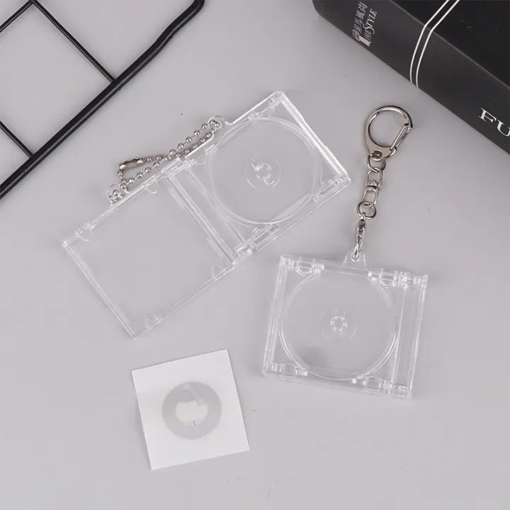 DIY%20Mini%20CD%20Case%20Key%20Chain%201%20PCS%20Blank%20Album%20Backpack%20Hanging%20Decor%20Keychain%20Pendant%20-%20Image%205