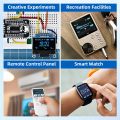 0.96 Inch OLED Display Module, 128x64 Pixel I2C SSD1306 Luminous OLED Screen Board Compatible with Arduino Raspberry Pi ESP32. 
