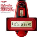DELIXI ELECTRIC Test Pen Intelligent Induction Digital Display Test Pen Voltage Detection On-off Zero Fire Line 12-220V. 