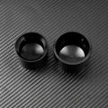 Black Rear Axle Nut Covers Cap For Harley Sportster XL 883 1200 Dyna Softail Fat Boy Touring Street Road Electra Tri Glide. 